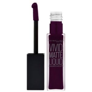 Maybelline Color Sensational Vivid Matte Liquid Lipstick, 50 Possessed Plum